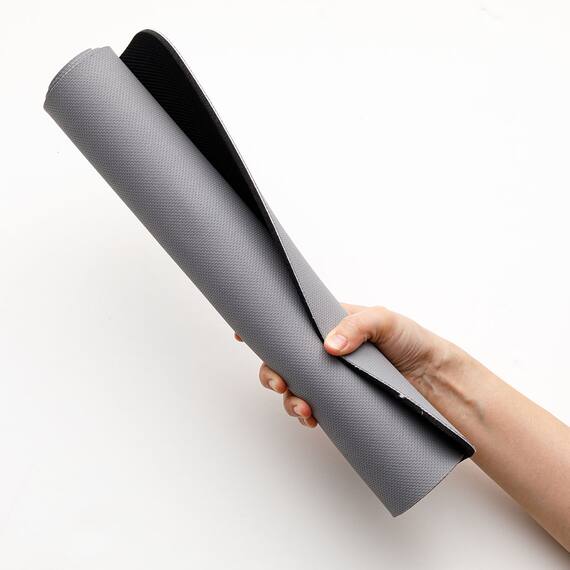 吸水がいい やわらかいバスマット(29x39  グレーNA06) 6枚目画像