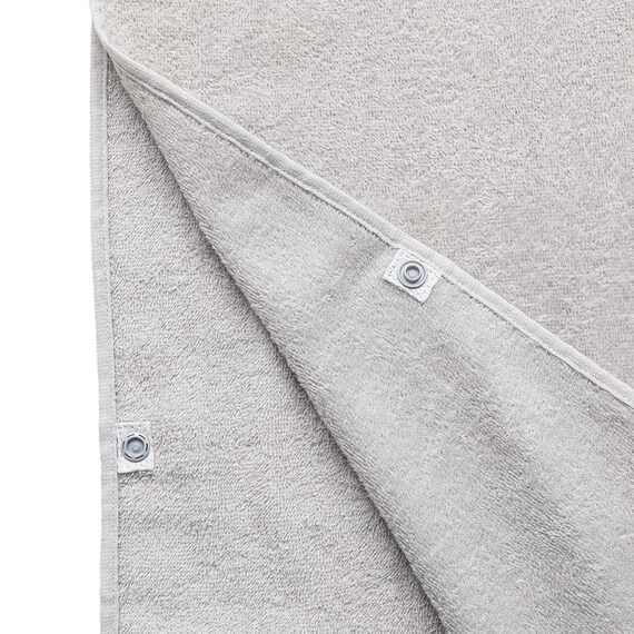 タオルポンチョ(ライトグレー GT02) 4枚目画像