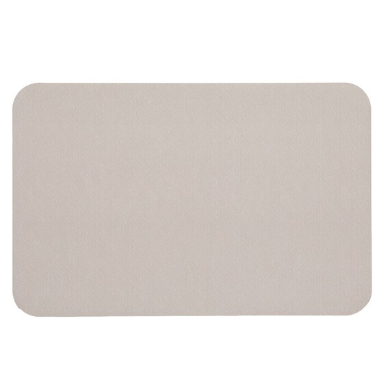 珪藻土入りやわらかバスマット(ライトモカ 厚さ3mm 38X59) 1枚目画像