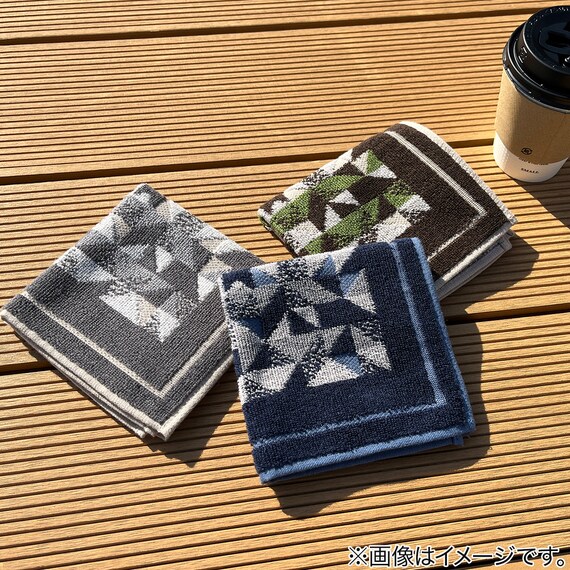 ハンカチタオル(キカガクショウ NV 25x25) 6枚目画像