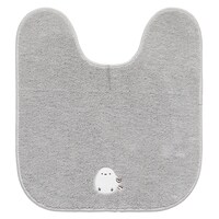 【デコホーム商品】トイレマット(シマエナガ グレー)
