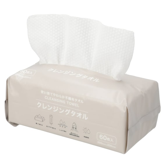 クレンジングタオル(60P DH02) 1枚目画像