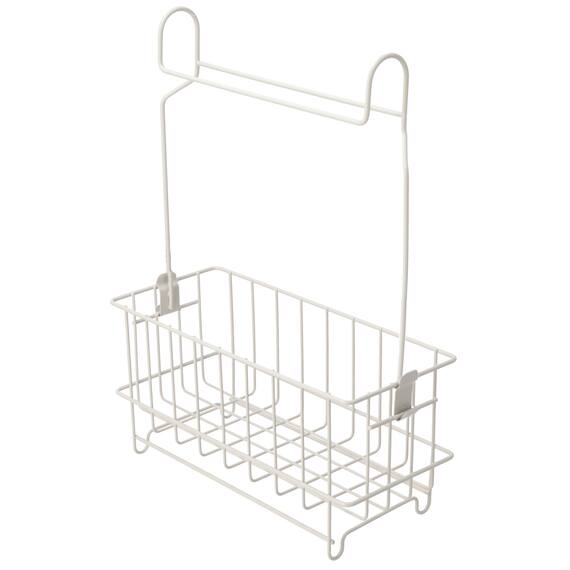 掛けられるワイヤーバスケット(ライトモカ SU04) 1枚目画像