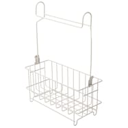 掛けられるワイヤーバスケット(ライトモカ SU04)