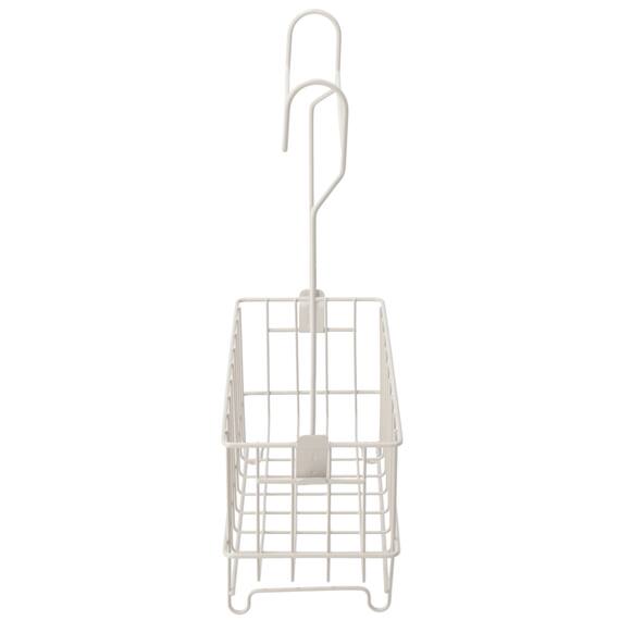 掛けられるワイヤーバスケット(ライトモカ SU04) 4枚目画像
