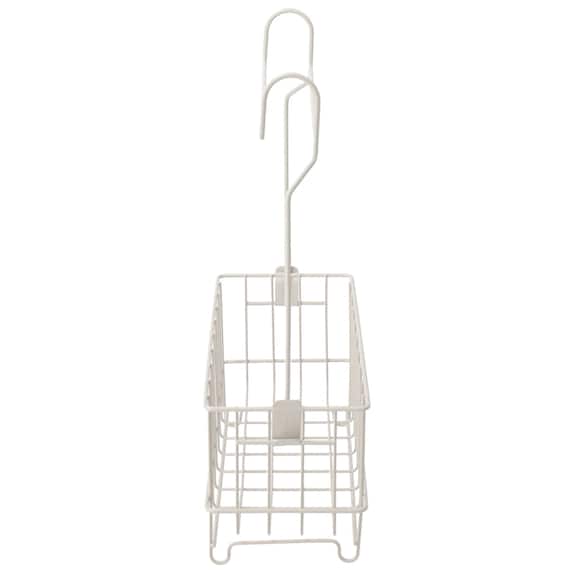 掛けられるワイヤーバスケット(ライトモカ SU04) 4枚目画像