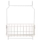 掛けられるワイヤーバスケット(ライトモカ SU04) 5枚目画像