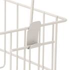 掛けられるワイヤーバスケット(ライトモカ SU04) 7枚目画像