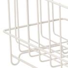 掛けられるワイヤーバスケット(ライトモカ SU04) 8枚目画像