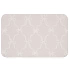 珪藻土入りやわらかバスマット(ソフトカイテキ リボンラティス 38×59 NG09) 1枚目画像