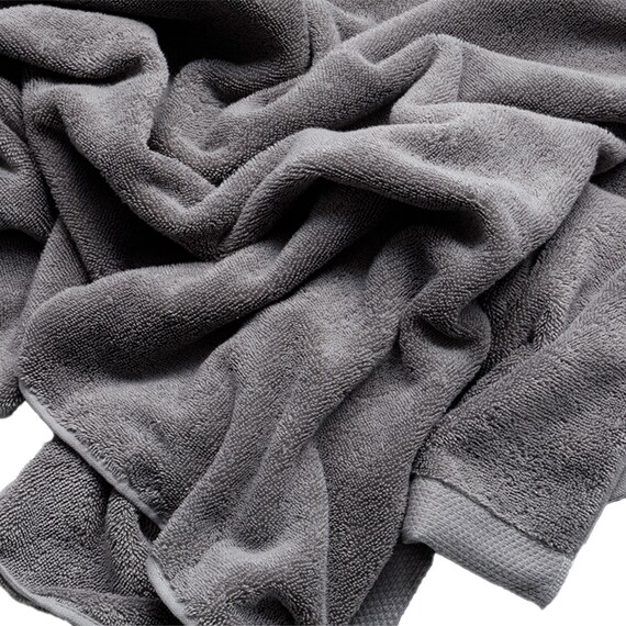 フェイスタオル(ダークグレー SW01) 6枚目画像