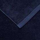 フェイスタオル(ネイビー SW01)+バスタオル(ネイビー SW01)2点セット 5枚目画像