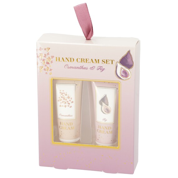 ドレスタオル(キンモクセイガラ NG09)＋アロマディフューザー150  NG09(イチジク）＋ハンドタオル(キンモクセイ IW25)＋ハンドクリーム(キンモクセイ･フィグ) 4点セット 9枚目画像