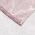 フェイスタオル(リボンラティス ローズ NG09) 4枚目画像