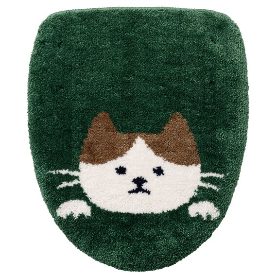 普通型＆洗浄･暖房型兼用トイレフタカバー(ネコガラ  LG30) 5枚目画像