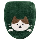 普通型&洗浄・暖房型兼用トイレフタカバー(ネコガラ LG30) 5枚目画像