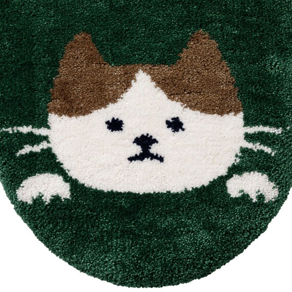 普通型&洗浄・暖房型兼用トイレフタカバー(ネコガラ LG30) 8枚目画像