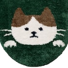 普通型&洗浄・暖房型兼用トイレフタカバー(ネコガラ LG30) 8枚目画像