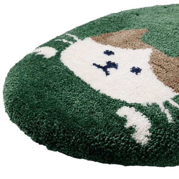 普通型＆洗浄･暖房型兼用トイレフタカバー(ネコガラ  LG30) 9枚目画像