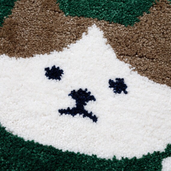 普通型＆洗浄･暖房型兼用トイレフタカバー(ネコガラ  LG30) 12枚目画像