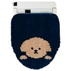 普通型&洗浄・暖房型兼用トイレフタカバー(イヌガラ LG40) 1枚目画像