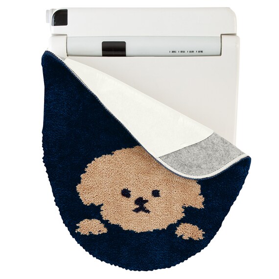 普通型&洗浄・暖房型兼用トイレフタカバー(イヌガラ LG40) 2枚目画像