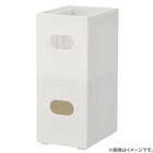 洗面鏡裏 整理ボックス クラネ スリムコンパクト奥行伸縮(ホワイト) 11枚目画像