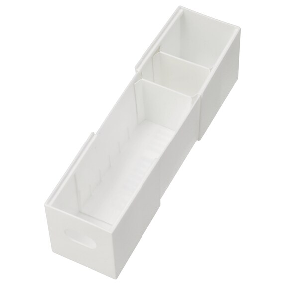 洗面鏡裏 整理ボックス クラネ スリム 奥行伸縮(ホワイト) 9枚目画像