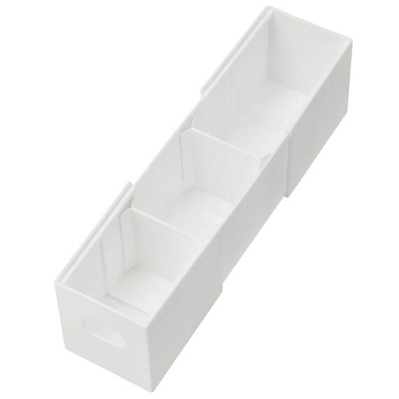 洗面鏡裏 整理ボックス クラネ スリム 奥行伸縮(ホワイト) 10枚目画像