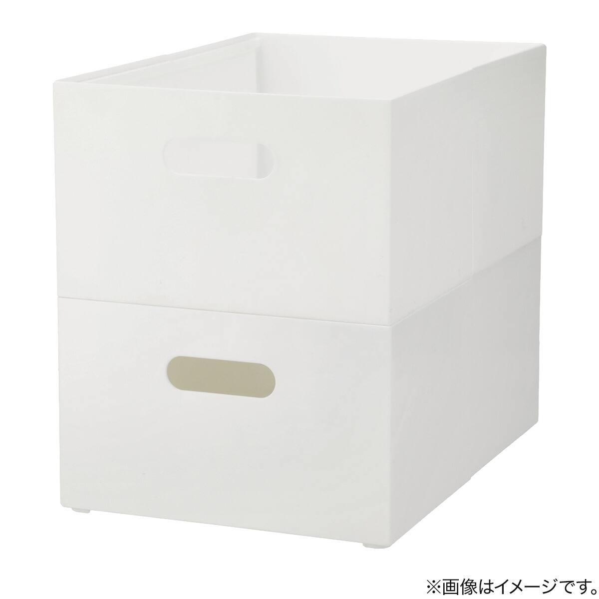 整理ボックス クラネ ワイド 奥行伸縮 (幅19.5cm ホワイト) | ニトリ