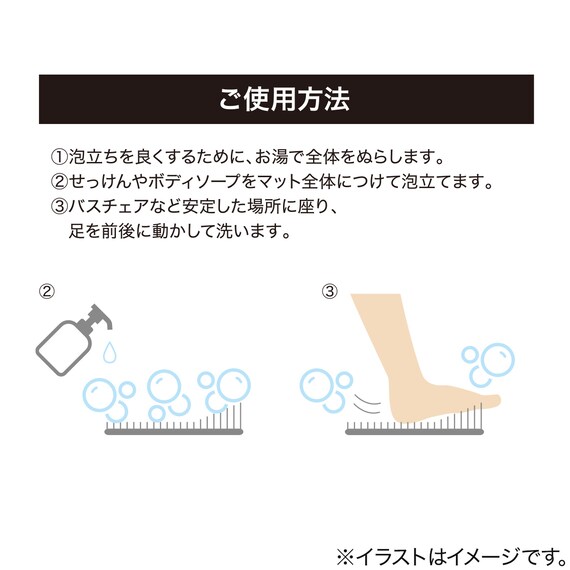 フットケアブラシ(DG003 グレー) 3枚目画像