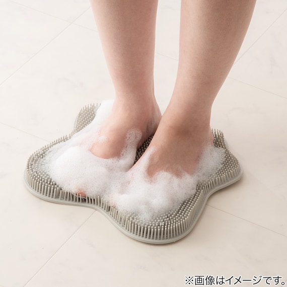 フットケアブラシ(DG003 グレー) 4枚目画像