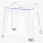 風呂いす 座面高35cm クリア (AL01) 1枚目画像