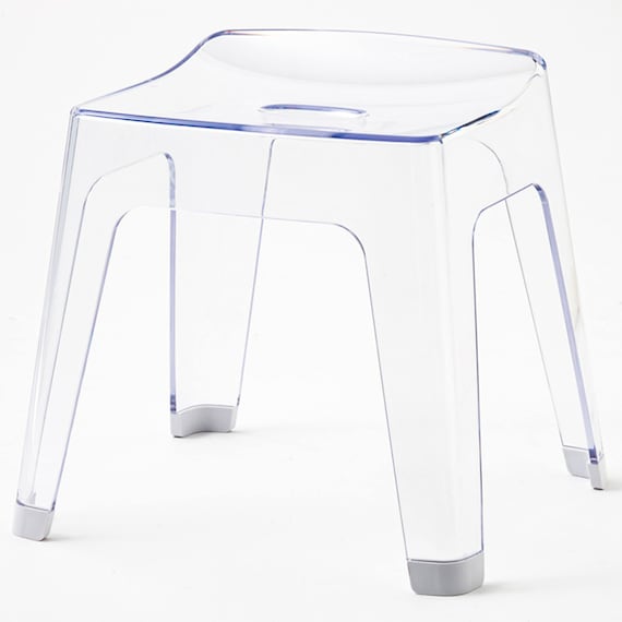 風呂いす 座面高35cm クリア (AL01) 1枚目画像