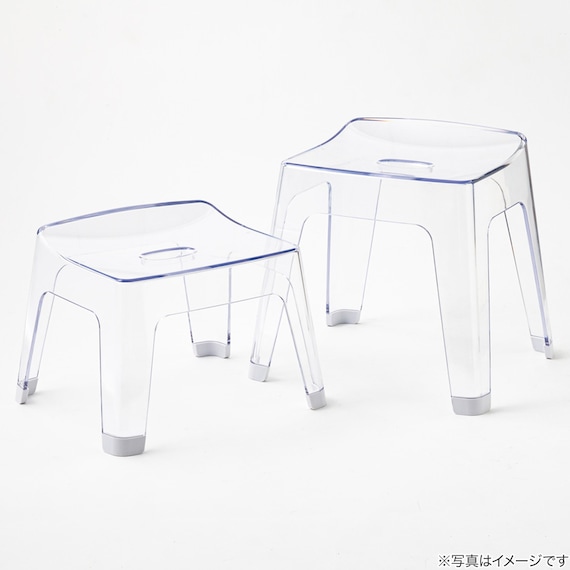 風呂いす 座面高35cm クリア (AL01) 8枚目画像