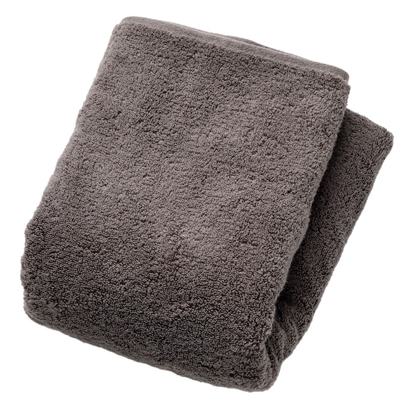 乾燥機対応 バスタオル(ダークグレー IW6) 1枚目画像