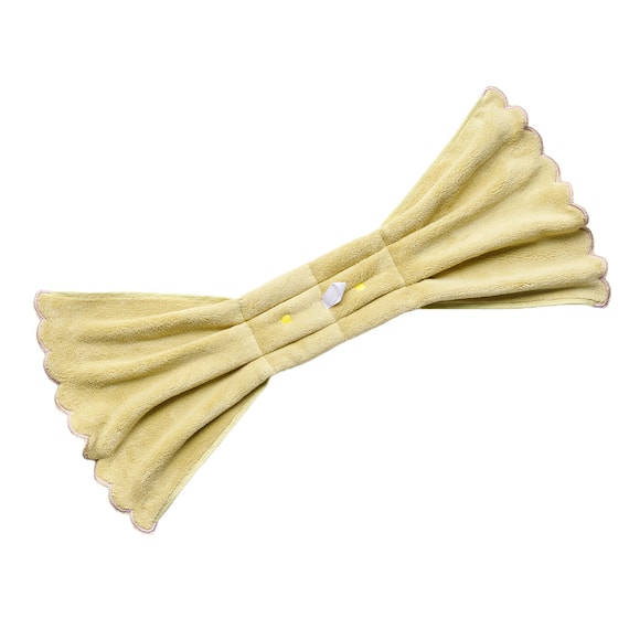 ドレスタオル スカラップ(イエロー NR02) 5枚目画像