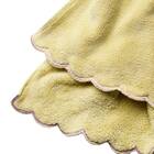 ドレスタオル スカラップ(イエロー NR02) 8枚目画像