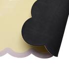 やわらかいバスマット スカラップ(イエロー NR02) 7枚目画像