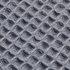 ワッフルバスマット(45×60cm グレー TR11) 3枚目画像