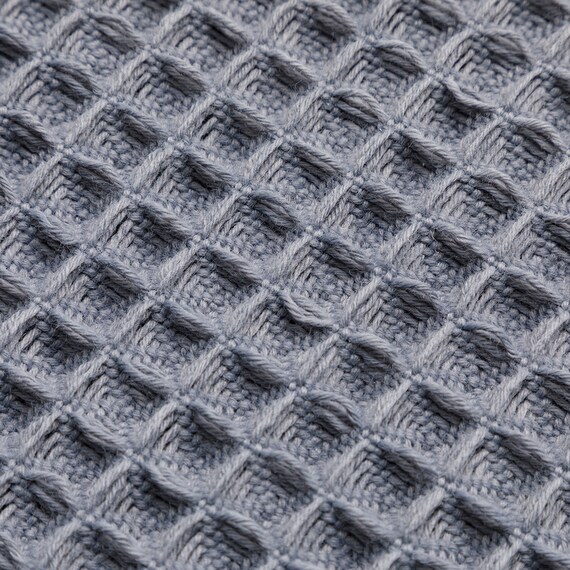 ワッフルバスマット(45×60cm グレー TR11) 3枚目画像