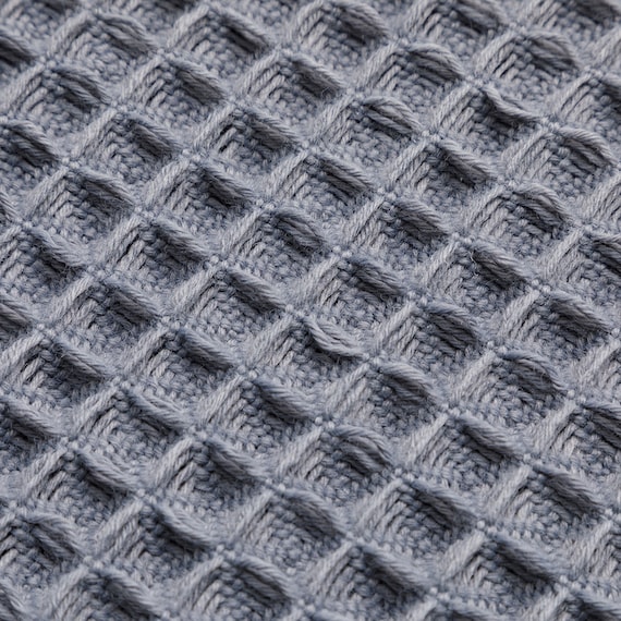 ワッフルバスマット(45×60cm グレー TR11) 3枚目画像