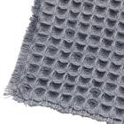 ワッフルバスマット(45×60cm グレー TR11) 4枚目画像