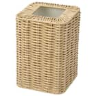 ラタン風 編み込み ダストボックス(HN025) 1枚目画像