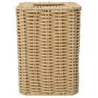 ラタン風 編み込み ダストボックス(HN025) 4枚目画像