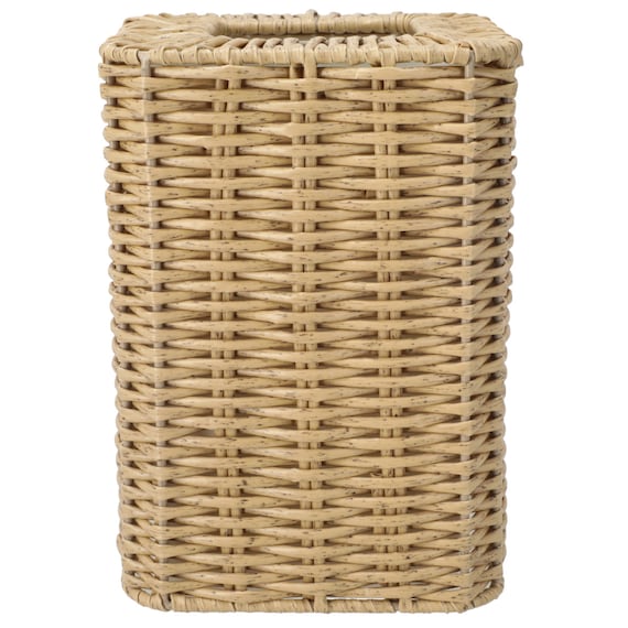 ラタン風 編み込み ダストボックス(HN025) 4枚目画像