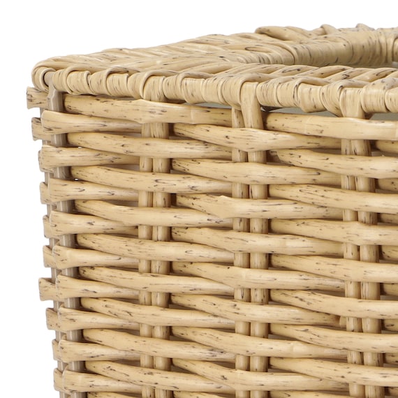 ラタン風 編み込み ダストボックス(HN025) 6枚目画像