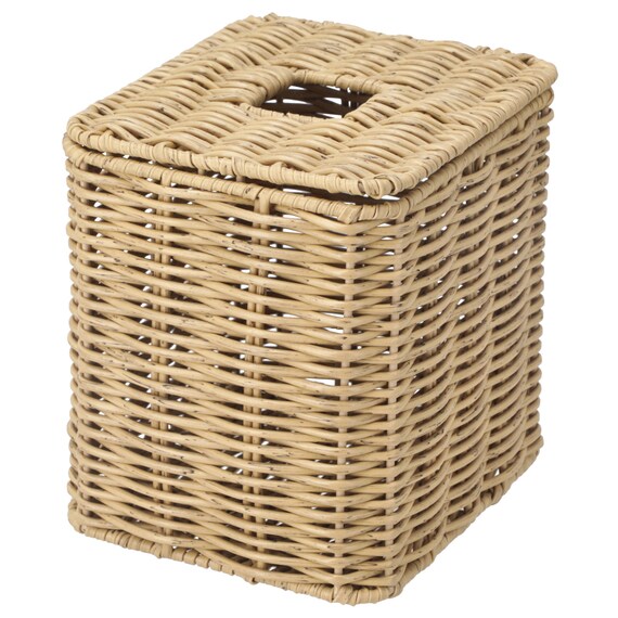 ラタン風 編み込み ペーパーボックス(HN025) 1枚目画像