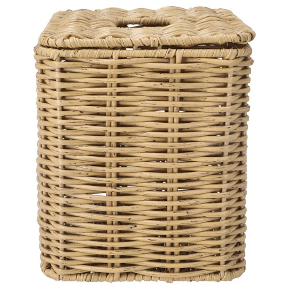 ラタン風 編み込み ペーパーボックス(HN025) 3枚目画像