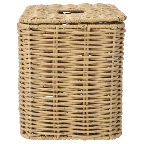 ラタン風 編み込み ペーパーボックス(HN025) 3枚目画像